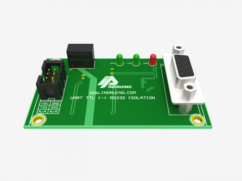 UART TO RS232 CONVERTER ISOLATED MODULE_05